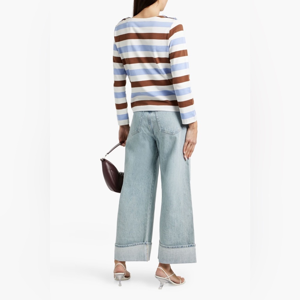 NWT VERONICA BEARD
Taylor cropped high-rise wide-leg jeans SIZE 24 - Picture 3 of 6